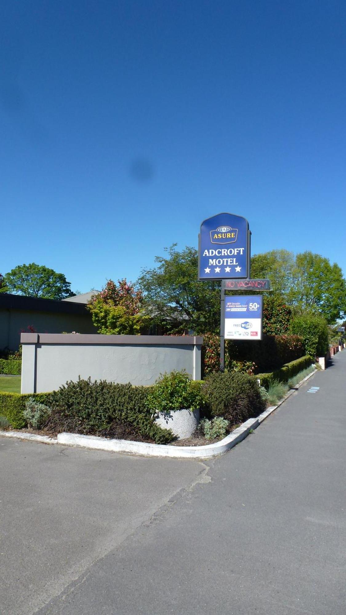 Asure Adcroft Motel Ashburton Exterior foto