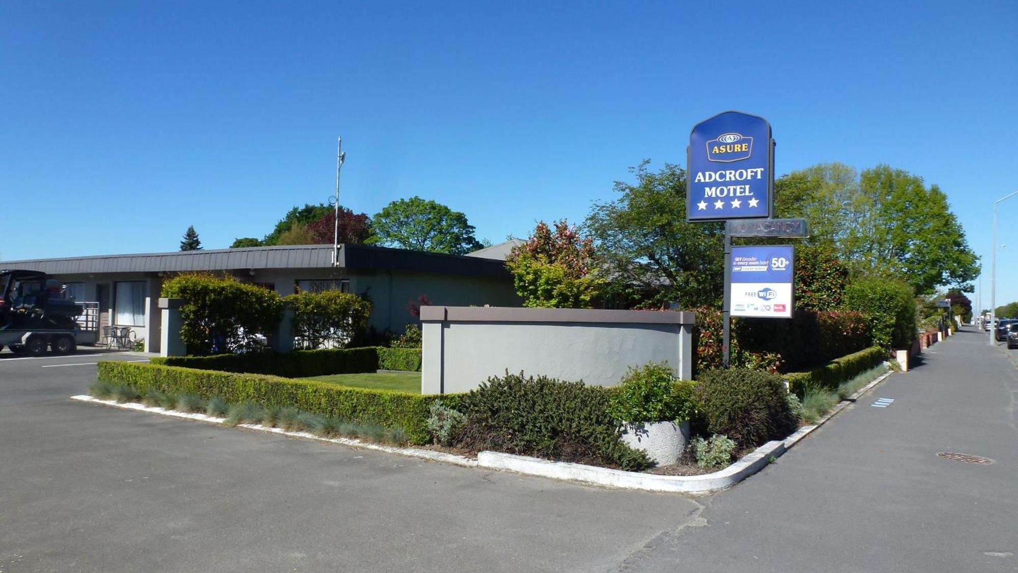 Asure Adcroft Motel Ashburton Exterior foto