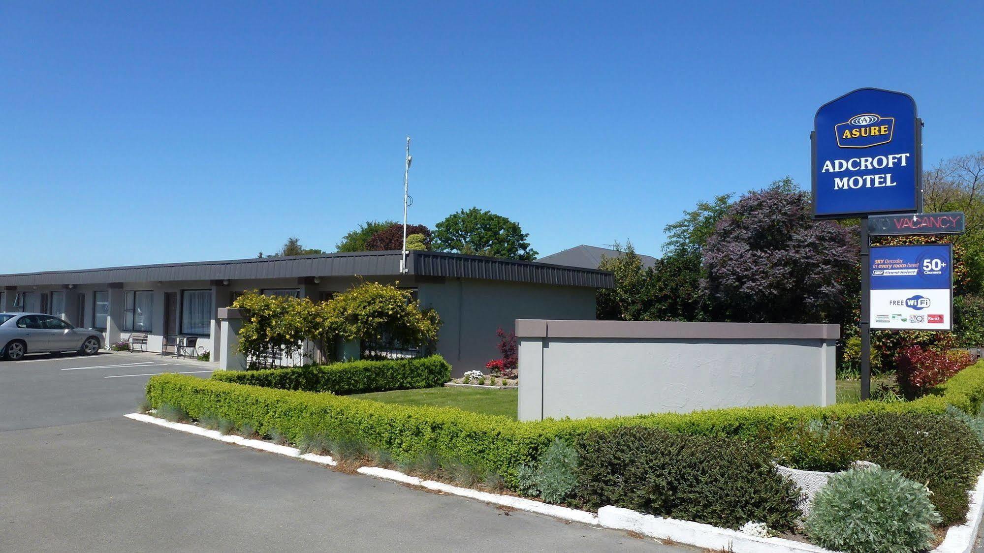 Asure Adcroft Motel Ashburton Exterior foto